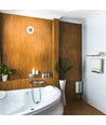 15W LED Decken/Wandleuchte Bulkhead - IP65, 5000K, 19x19cm, weißer Rand, IK07, Außenbereich/Feuchtraum