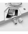 24W LED Deckenleuchte - IP65, 32x32cm, 5000K, Bulkhead, Außenbereich/Feuchtraum