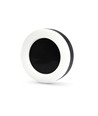 15W LED Bulkhead Wand-/Deckenleuchte, schwarz - 1550lm, IP65, 5000K, 190x190mm, Außen/Innen