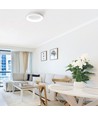 72W LED Deckenleuchte mit Fernbedienung - 45x45cm, dimmbar, einstellbare CCT, inkl. Fernbedienung und Timer