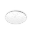 24W LED Deckenleuchte - Ø32,6cm, 4000K, IP44, flickerfrei, weißer Rand