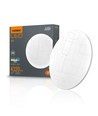 48W Mila LED Deckenleuchte - 4320lm, IP44, 4000K, 48x48cm, weißer Rand
