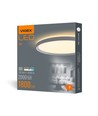18W Ø29,2cm LED Deckenpanel - 100lm/W, 4000K, IP20 Innen, weißer Rand