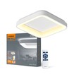 72W LED Deckenleuchte mit Fernbedienung - Dimmbar, 2700-6000K, flickerfrei, weißer Rand