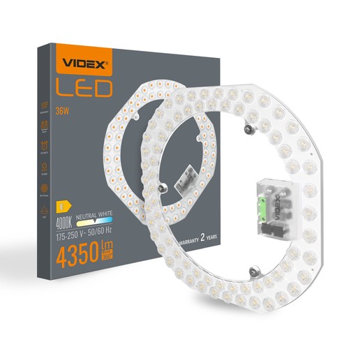 36W LED Modul - 4000K, 4350lm, IP20 Innenbereich, 270x270mm