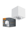 GU10 Aufbauspot - Weiß, 8x8x8,5 cm, IP20 Innenbereich, ohne Leuchtmittel