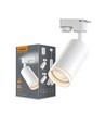 1-Phasen GU10 Schienenspot - Weiß, ohne Leuchtmittel, 1F2W