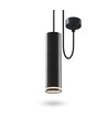 GU10 Pendel-Schienenspot - Schwarz, Ø5,5 cm, max. 30W, IP20 Innenbereich, ohne Leuchtmittel
