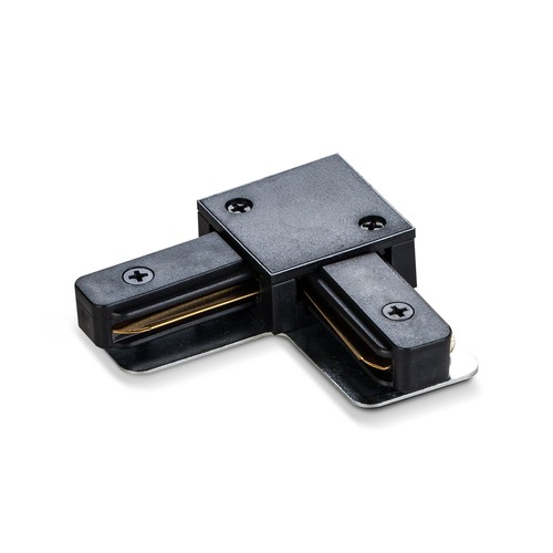 L-Verbinder für 1-phasige Schienen - Schwarz, 1F2W
