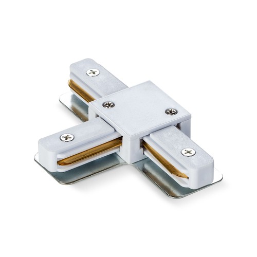 T-Verbinder für 1-phasige Schiene - Weiß, 1F2W