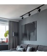30W 1-Phasen RA90 Tor Schienenstrahler - Schwarz, 1F2W