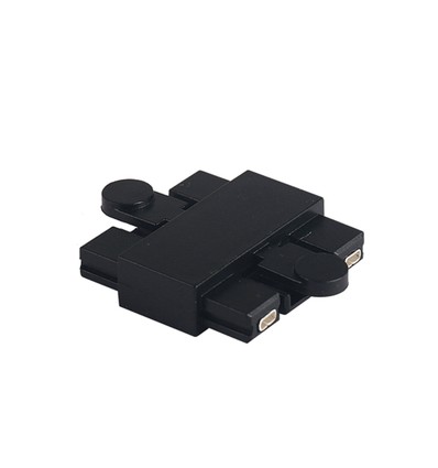Magnetischer Schienenverbinder für Schienensystem - Schwarz, gerade, IP20 Innenbereich