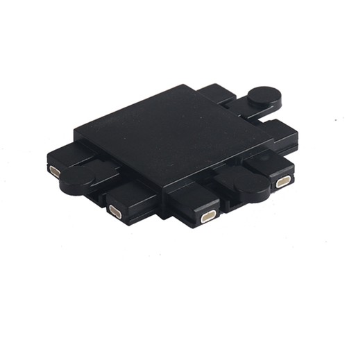 T-Verbinder für magnetisches Schienensystem, 48V - Schwarz, 68x24x9.5 mm, Innenbereich
