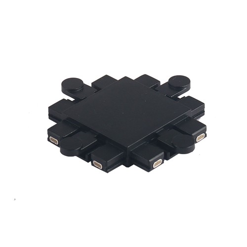 X-Verbinder für Magnetschienensystem, 48V - Schwarz, IP24, VL-TRMS-FC05B