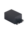 Anschlussdose für Magnetschiene, schwarz - Passend für 24x6mm Aufbau-Schiene