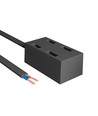 Einspeiser für Slim Magnetschiene, 48V - Schwarz, Anschlussdose, 3 Jahre Garantie