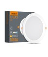 24W Quadratisches LED Einbaupanel - 1830lm, 4000K, 29,5 x 29,5 cm, weißer Rand, IP20 Innenbereich