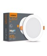 6W LED Einbaupanel - 4000K, 120°, Loch: Ø9,5-10 cm, Maße: 11,8 x 11,8 cm