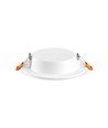 6W LED Einbaupanel - 4000K, 120°, Loch: Ø9,5-10 cm, Maße: 11,8 x 11,8 cm