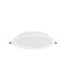 18W rahmenloses LED Einbaupanel - 2100lm, 4000K, 22,2 x 22,2 cm, integrierter Driver, weißer Rand