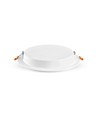 18W rahmenloses LED Einbaupanel - 2100lm, 4000K, 22,2 x 22,2 cm, integrierter Driver, weißer Rand
