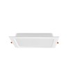 18W Quadratisches rahmenloses LED Panel - 122lm/W, 4000K, 224x224mm, weißer Rand, flicker free