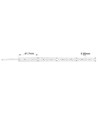 10m 17W/m wasserdichter LED-Streifen - 24V DC, IP68, 168 LEDs pro Meter!