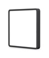 24W quadratische LED Deckenleuchte - 26,4 x 26,4 cm, schwarzer Rand, 4000K, IP20 Innenbereich, inkl. Leuchtmittel
