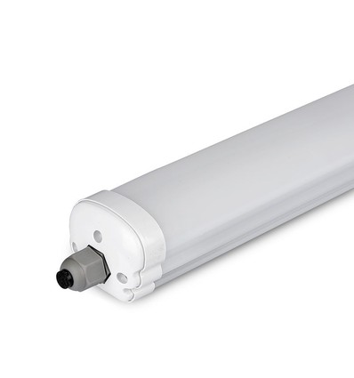 150cm 48W wasserdichte komplette LED-Wannenleuchte, durchverdrahtet - 5760lm, 120lm/W, IP65