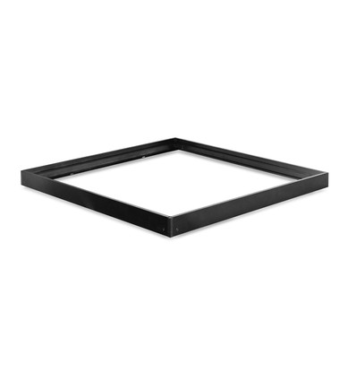 60x60 Aufbaurahmen für LED Panel, schwarz - Aluminium, 600x600x50 mm