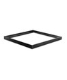 60x60 Aufbaurahmen für LED Panel, schwarz - Aluminium, 600x600x50 mm