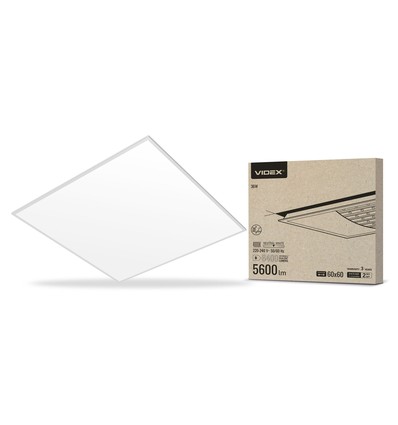 60x60 LED Einbaupanel, 36W - 155lm/W, 4000K, IP20, 3 Jahre Garantie