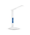 7W LED Schreibtischlampe dimmbar - Einstellbare CCT, 5 Helligkeitsstufen, weiß, flickerfrei, inkl. Adapter