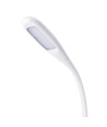 5,5W LED Schreibtischlampe dimmbar - Touch-Steuerung, 4000K, flickerfrei, weiß
