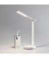 5W wiederaufladbare LED Schreibtischlampe - Touch dimmbar, CCT, 2600mAh Akku, weiß, inkl. USB-Kabel