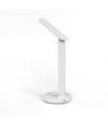 5W wiederaufladbare LED Schreibtischlampe - Touch dimmbar, CCT, 2600mAh Akku, weiß, inkl. USB-Kabel