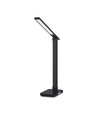 18W LED Schreibtischlampe mit kabellosem Laden - 700lm, 5-Stufen dimmbar, CCT einstellbar, schwarz, flicker free