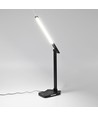 18W LED Schreibtischlampe mit kabellosem Laden - 700lm, 5-Stufen dimmbar, CCT einstellbar, schwarz, flicker free