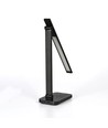 18W LED Schreibtischlampe mit kabellosem Laden - 700lm, 5-Stufen dimmbar, CCT einstellbar, schwarz, flicker free