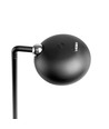 3W LED Tischleuchte, schwarz - Wiederaufladbar, dimmbar, CCT, USB-C, bis zu 15 Stunden Akku