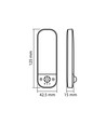 Wiederaufladbare LED-Lampe - PIR-Bewegungssensor, CCT, USB-C