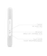 Wiederaufladbare LED-Lampe - mit Bewegungsmelder und CCT, Fernbedienung
