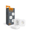 2 Stk. 0,5W wiederaufladbare LED Nachtlichter mit Sensor - 3-Stufen CCT, USB-C, Magnetbefestigung, Bewegungsmelder