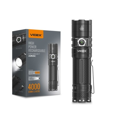 Tragbare LED-Taschenlampe - 5000K, Helligkeit: 4000