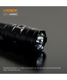 Tragbare LED-Taschenlampe - 5000K, Helligkeit: 4000