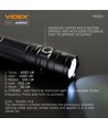 Tragbare LED-Taschenlampe - 5000K, Helligkeit: 4000