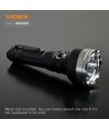 LED tragbare Taschenlampe - 5000K, Helligkeit 5500lm, Verbrauch 20W