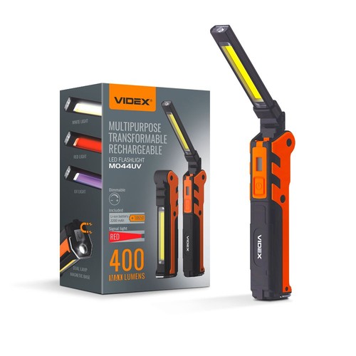 Multifunktionale wiederaufladbare LED-Taschenlampe