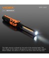 Multifunktionale wiederaufladbare LED-Taschenlampe