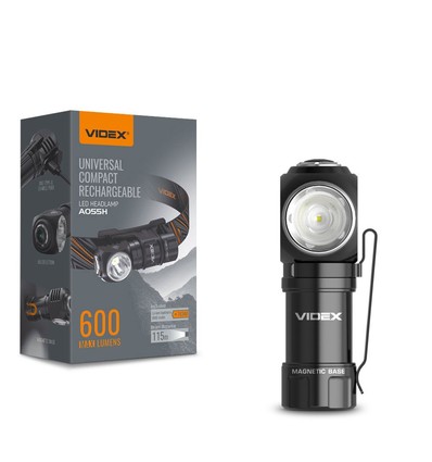 LED-Taschenlampe - tragbar, 5700K, Helligkeit 600lm, Verbrauch 10W